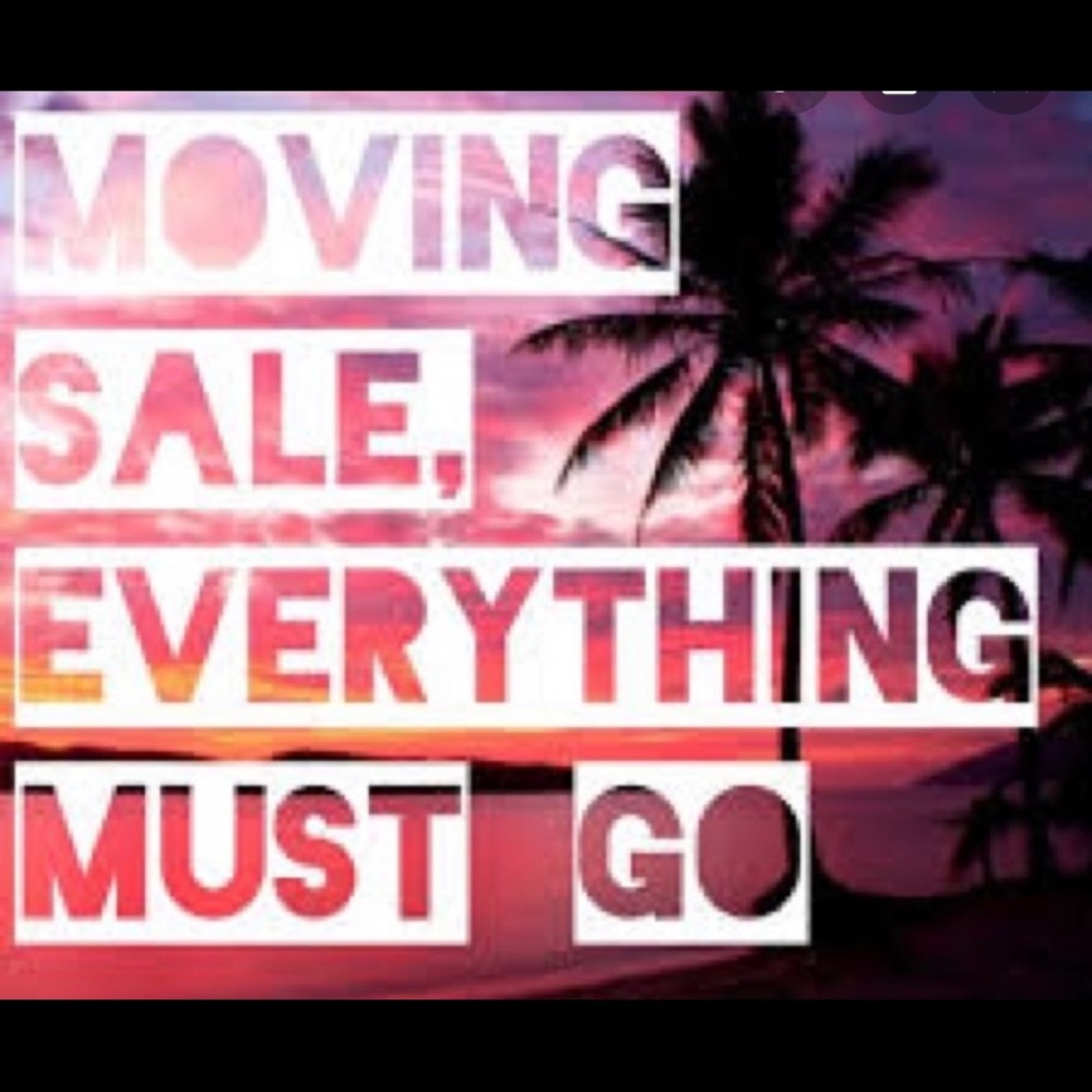 Moving Sale